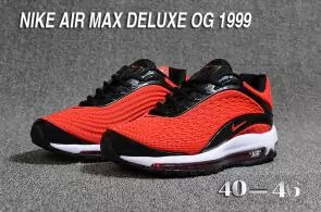 nike air max og deluxe 2018 running chaussures red black